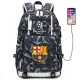 Durable and Ergonomic School Backpack with USB Port and Drink Holders