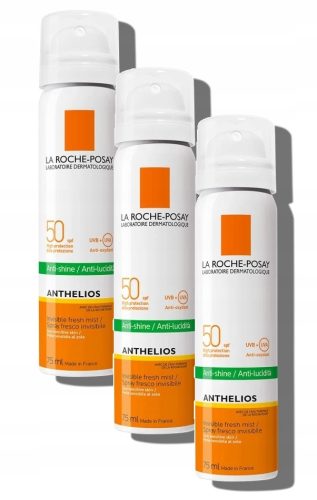 La Roche Posay Anthelios SPF 50 Face Mist - 75ml Spray for Matte Finish & Sun Protection