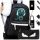Reflective Urban School Backpack Set with Pencil Case, Lock, and Cables