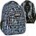 BackUP 26L Youth School Backpack with Holographic Text Design