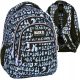 BackUP 26L Youth School Backpack with Holographic Text Design