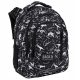 BackUP 24L Black Dinosaur Early School Backpack - Sturdy & Waterproof