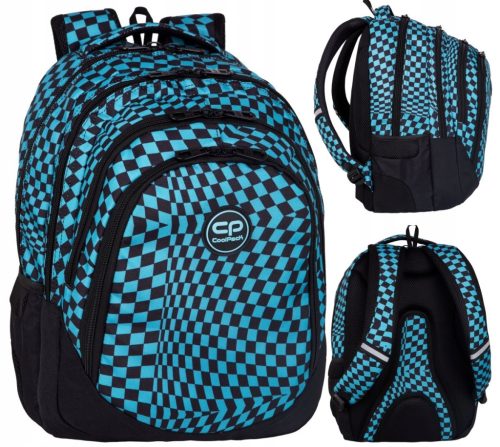 CoolPack DRAFTER 28L Plaid Backpack - Comfort Meets Convenience