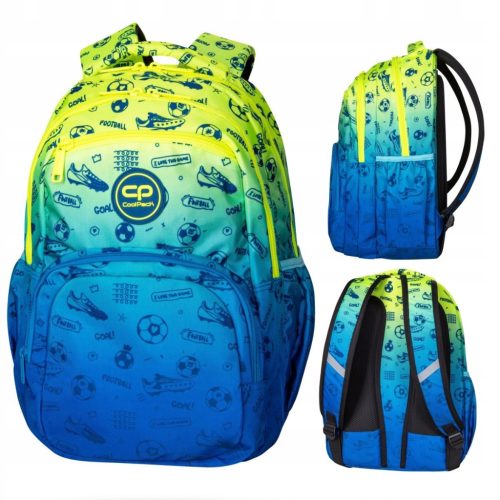Football-Themed CoolPack PICK 23 L Backpack for School and Travel