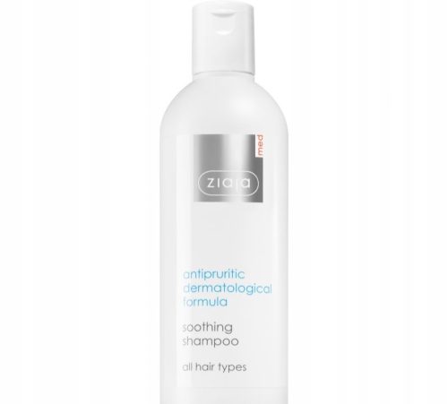 Ziaja Med Soothing Moisturizing Shampoo for Hair & Sensitive Scalp, 300ml