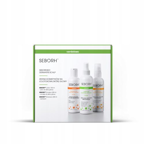 Seborh 3-Step Seborrheic Dermatitis Treatment Kit for Scalp Relief