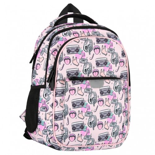 Starpak Music STARPAK 552316 Durable School Backpack with Reflective Elements