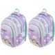 Pusheen Violet 4-Compartment School Backpack, 22L Capacity