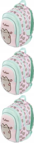 Pusheen Pink 4-Compartment School Backpack, 22L Capacity