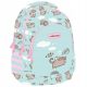 Head MeowW Triple Compartment Cat-Themed Backpack for Kids