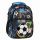 Youth School Backpack with Football Blue Design for Boys