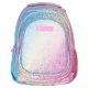 AstraBag Ombre Rainbow School Backpack for Girls with Keychain Organizer