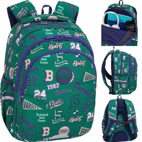 COOLPACK American Retro Youth School Backpack for Boys