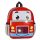 ASTRABAG Small Preschool Backpack, Blue Pixel Design for Boys