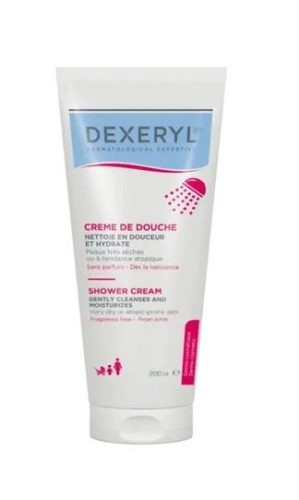 Dexeryl Shower Cream for Very Dry, Atopy-Prone Skin - 200 ml