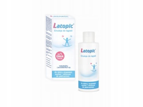 Latopic Bath Emulsion for Newborns and Sensitive Skin, 400ml