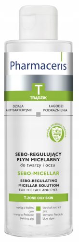Pharmaceris T Antibacterial Micellar Cleansing Fluid for Acne-Prone Skin, 200ml