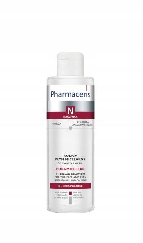 Effective Micellar Cleansing Fluid for Sensitive and Redness-Prone Skin - PURI-MICELLAR
