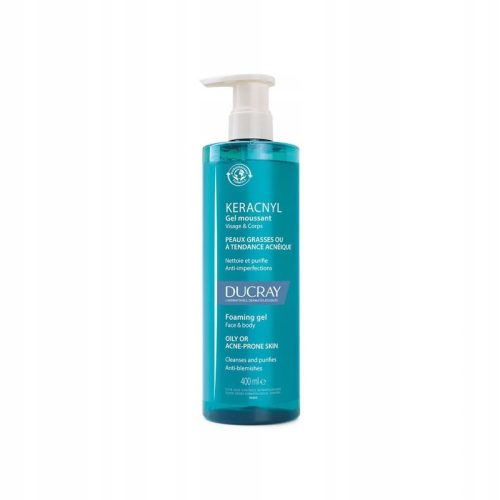 DUCRAY KERACNYL Face and Body Cleansing Gel 400ml