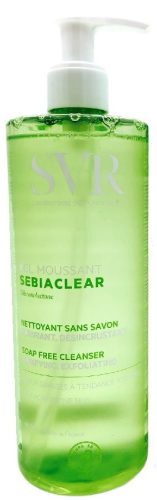 SVR SEBIACLEAR GEL MOUSSANT - Gentle Cleansing Gel for Oily and Acne-Prone Skin, 400ml