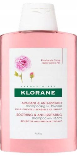 Klorane Organic Peony Shampoo for Sensitive Scalp - 400 ml