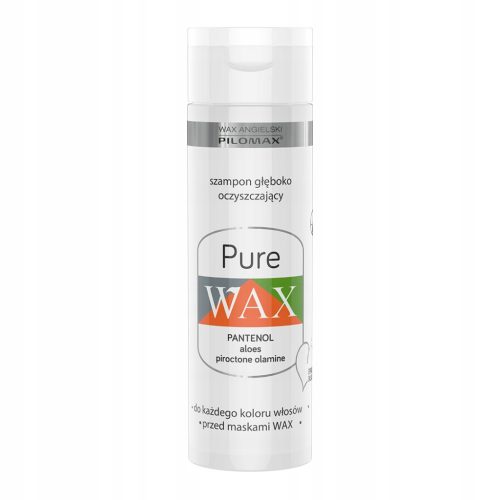 WAX PILOMAX Pure Deep Cleansing Shampoo for All Hair Colors
