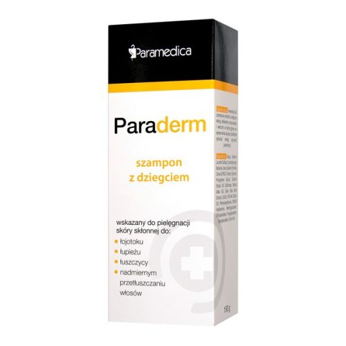 Paraderm Shampoo with Purified Birch Tar for Oily Scalp and Dandruff, 150 ml