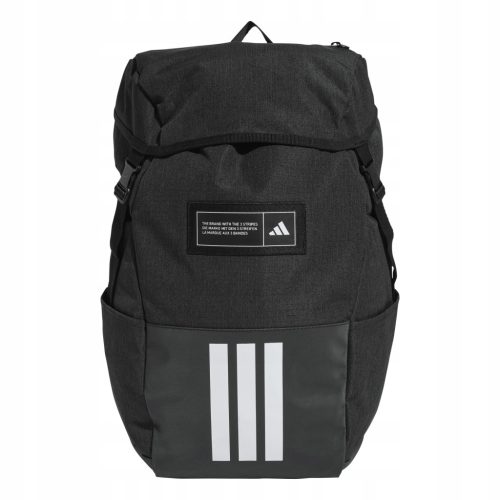 Large Unisex Black and White Sporty Backpack - Fits A4, 25.75L Capacity