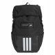 Large Unisex Black and White Sporty Backpack - Fits A4, 25.75L Capacity