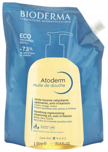 Bioderma Atoderm Moisturizing Bath Oil, 1000ml