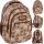 Fluffy Puppy Youth School Backpack for Girls with Cute Dog Design
