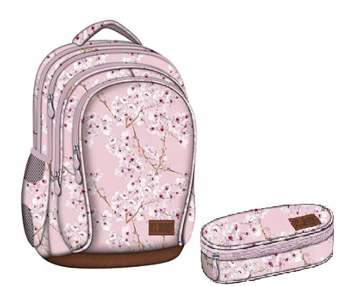 BLOSSOM BP1 3-Compartment Backpack with Pencil Case Organizer
