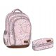 BLOSSOM BP1 3-Compartment Backpack with Pencil Case Organizer