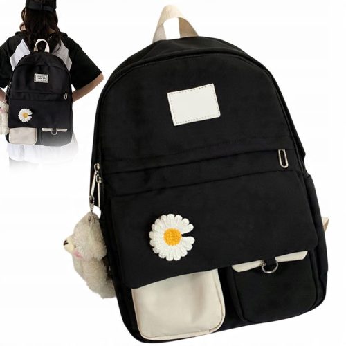 Durable A4 Backpack with Adjustable Straps for School, Work, Travel, and More