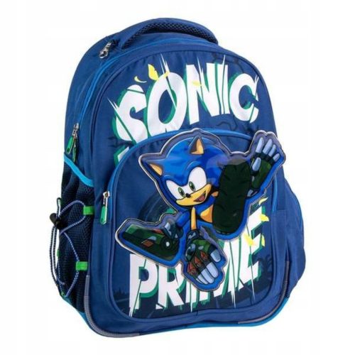 Sonic School Backpack in Dark Blue - Perfect for Kids Aged 3+