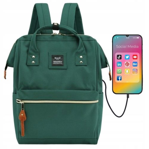 Himawari Urban Laptop Backpack with USB Port – Stylish and Spacious