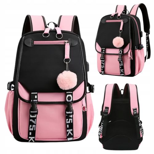Stylish Green School Backpack for Grades 4-6 - Spacious & Comfortable