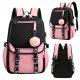 Stylish Green School Backpack for Grades 4-6 - Spacious & Comfortable