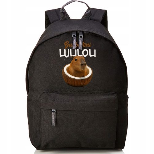 BURBALONI LULILOLI Brainrot TREND Black Backpack for School & Trips