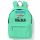 Trendy Mint School Backpack with Viral TikTok-Inspired Prints - TRALALERO TRALALA Brainrot TREND