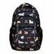 Spacious 3-Compartment Pug School Backpack for Elementary Grades 4-8