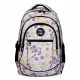 Floral School Backpack: Pastel Multi-Compartment, Ergonomic Design for Grades 4-8