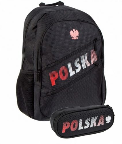 Starpak Polska Black Pb Backpack - Sleek and Durable for Everyday Use
