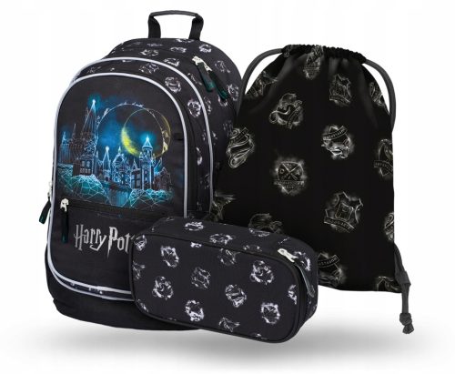 Harry Potter Themed Ergonomic School Backpack with Laptop Pocket