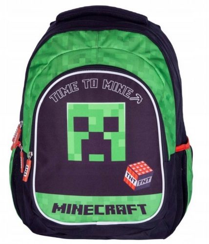 Minecraft TNT Time Original Youth School Backpack for Boys