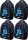 Astra Astrabag Dark Pixel AB330 - Fashionable 20L Three-Compartment Backpack