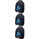 Astra Astrabag Dark Pixel AB330: Stylish Three-Compartment 20L Kids' Backpack