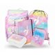 Airy Rainbow Unicorn Lightweight School Backpack