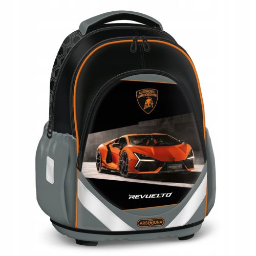 Lamborghini Official School and Sports Backpack for Kids Aged 6-9