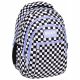 Stylish BackUP Youth School Backpack with Trendy Checkered Design